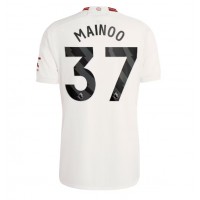Manchester United Kobbie Mainoo #37 Tretí futbalový dres 2023-24 Krátky Rukáv